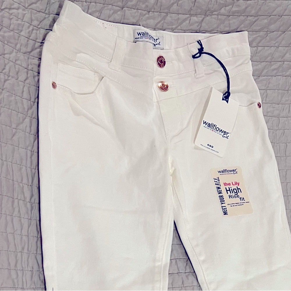Brand new white denim girls